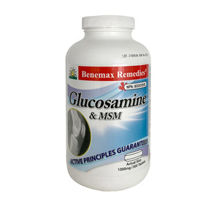 
                  
                    Benemax Remedies Glucosamine 1000mg x 300Tablets
                  
                