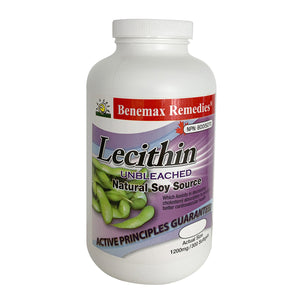 
                  
                    Benemax Remedies Lecithin 1200mg x 300Softgels
                  
                